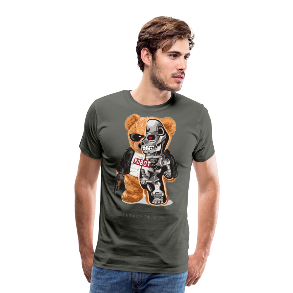 Männer Fashion 3D T-Shirt Rundhals Unisex Sommer Streetwear - Asphalt