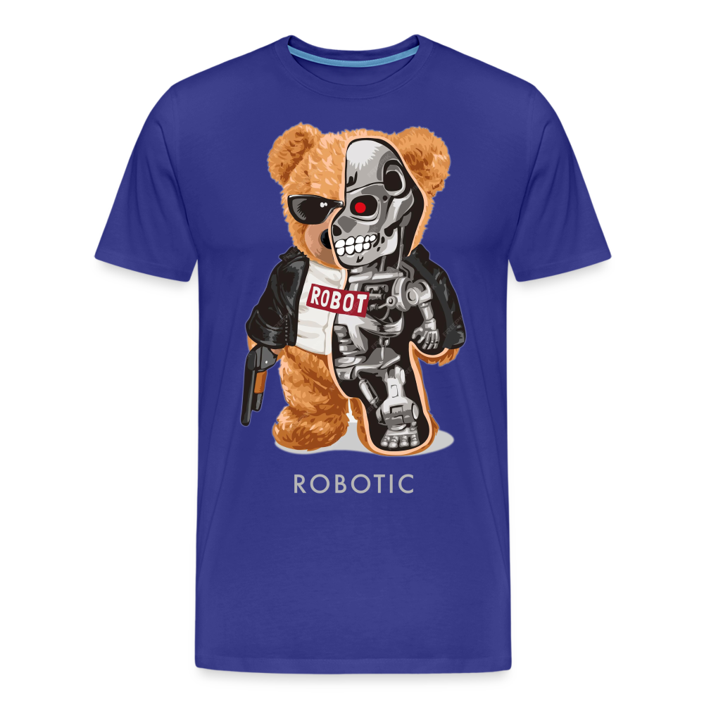 Männer Fashion 3D T-Shirt Rundhals Unisex Sommer Streetwear - Königsblau
