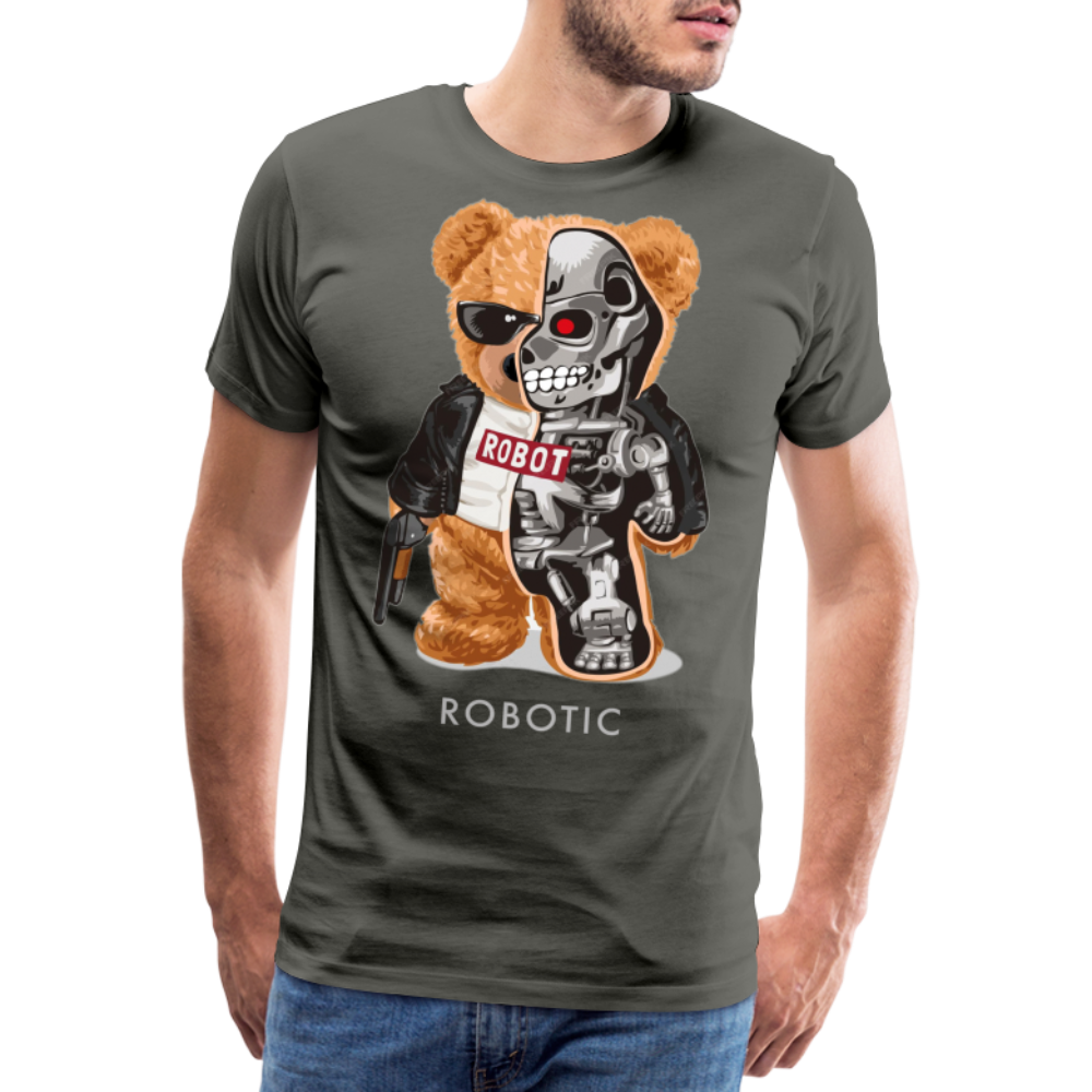Männer Fashion 3D T-Shirt Rundhals Unisex Sommer Streetwear - Asphalt