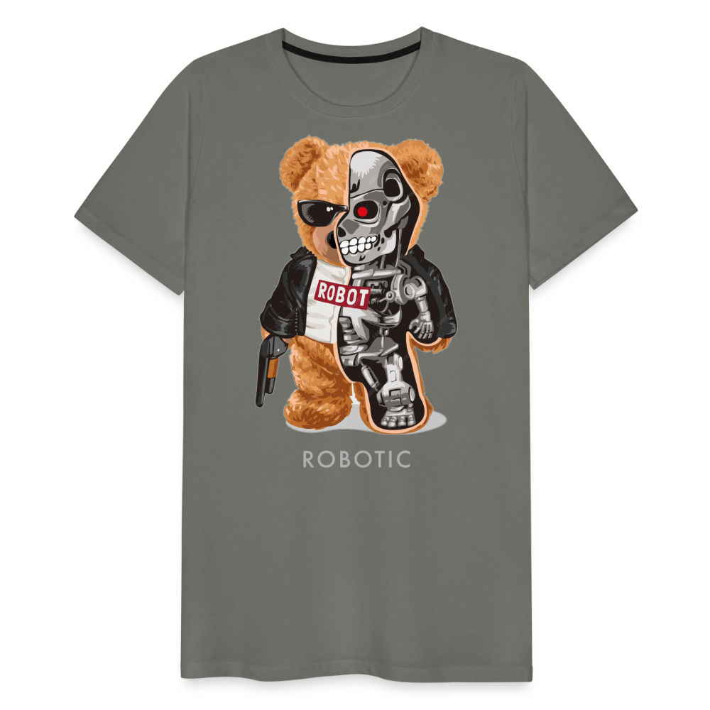 Männer Fashion 3D T-Shirt Rundhals Unisex Sommer Streetwear - Asphalt