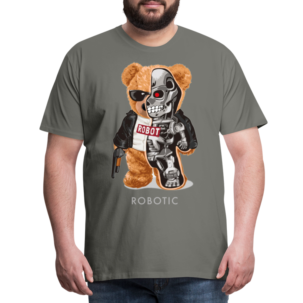 Männer Fashion 3D T-Shirt Rundhals Unisex Sommer Streetwear - Asphalt