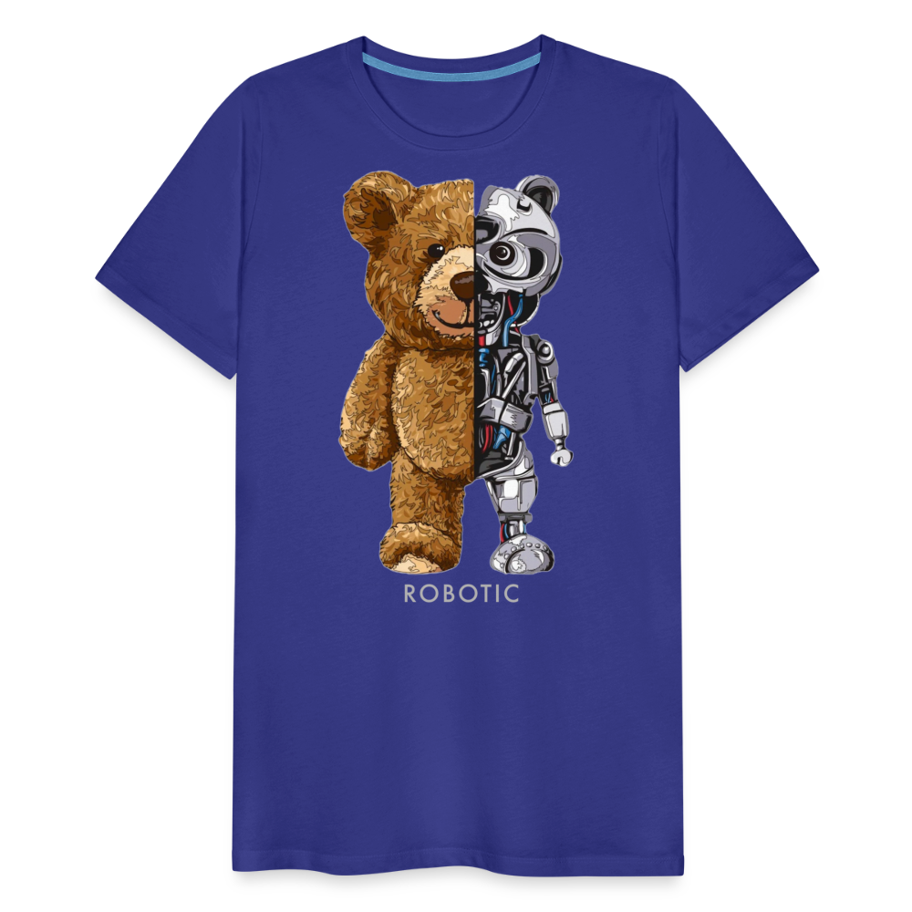 Männer Fashion 3D T-Shirt Rundhals Unisex Sommer Streetwear - Königsblau