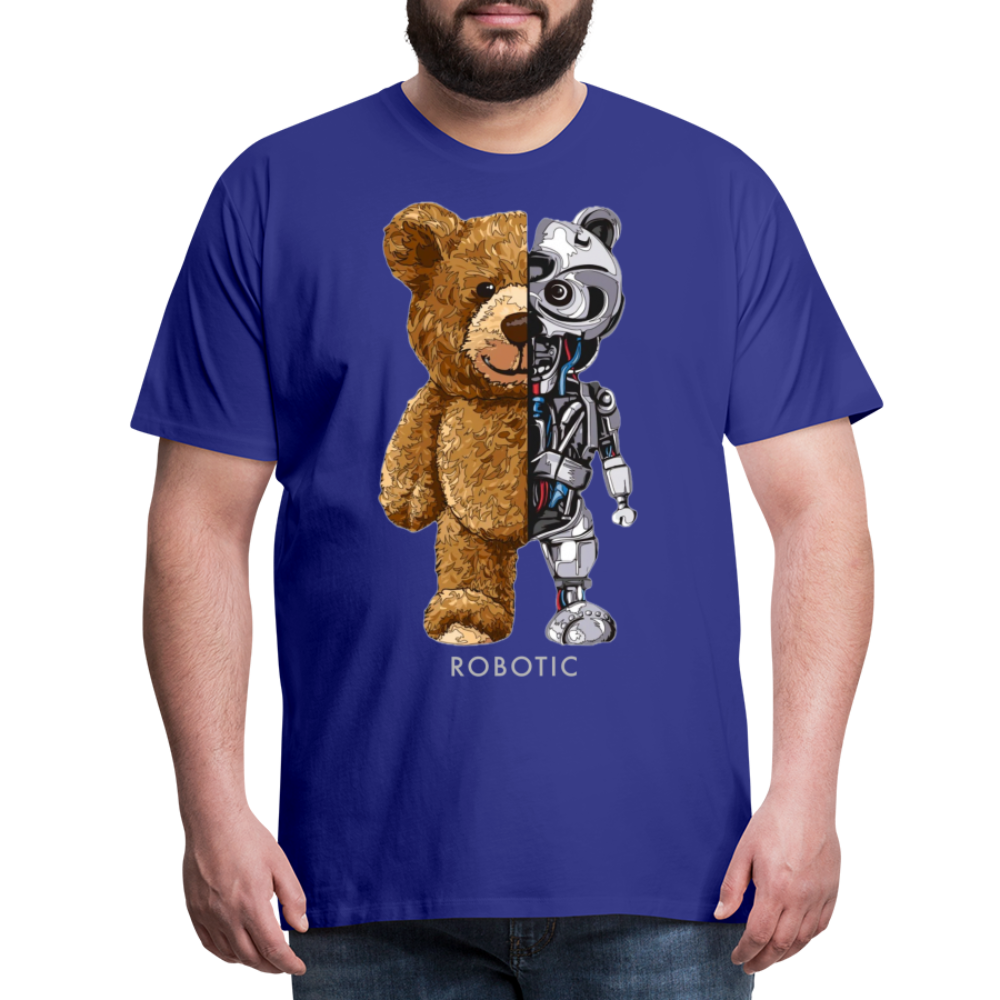 Männer Fashion 3D T-Shirt Rundhals Unisex Sommer Streetwear - Königsblau