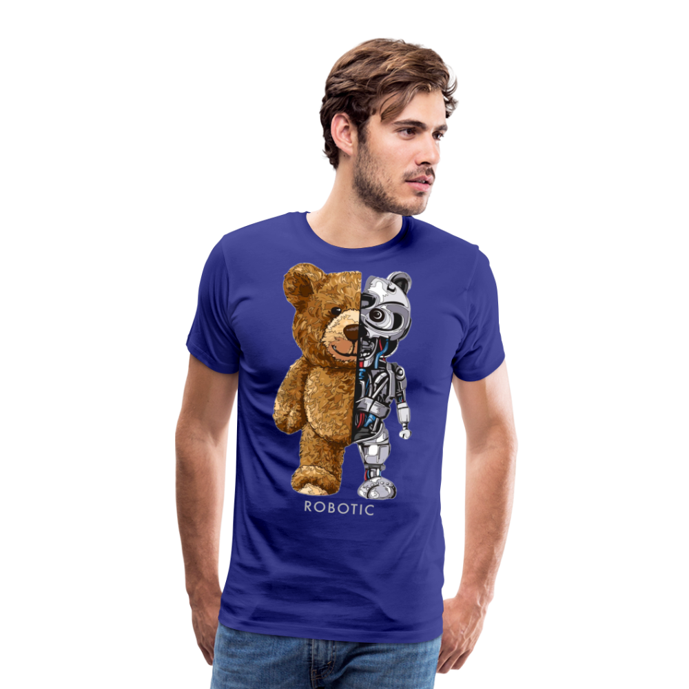 Männer Fashion 3D T-Shirt Rundhals Unisex Sommer Streetwear - Königsblau
