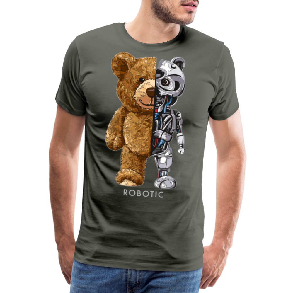 Männer Fashion 3D T-Shirt Rundhals Unisex Sommer Streetwear - Asphalt