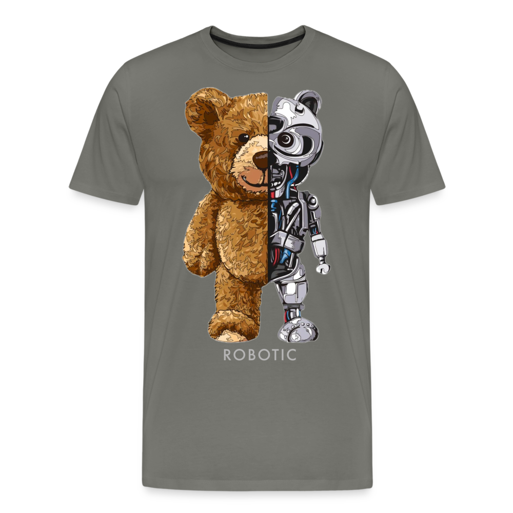 Männer Fashion 3D T-Shirt Rundhals Unisex Sommer Streetwear - Asphalt