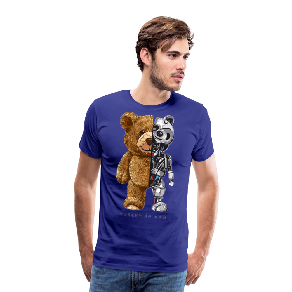 Männer Fashion 3D T-Shirt Rundhals Unisex Sommer Streetwear - Königsblau