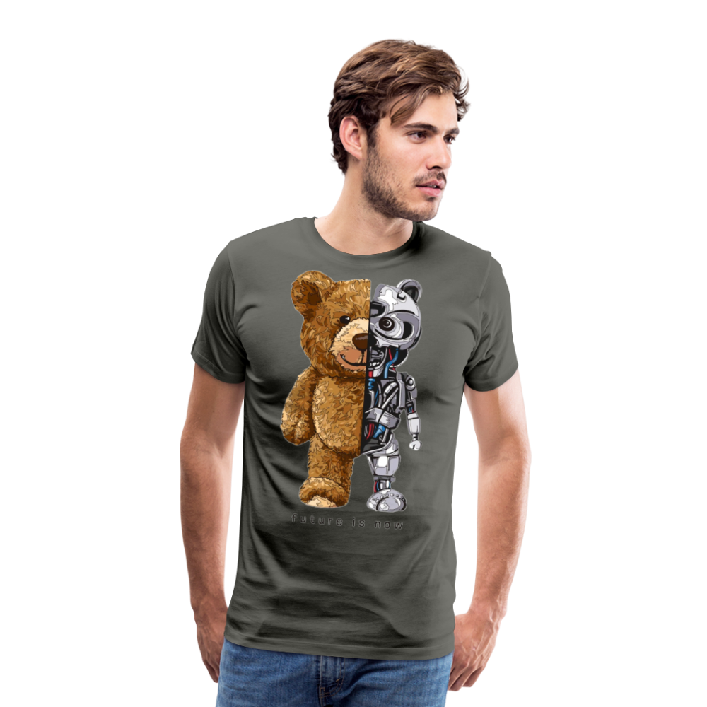 Männer Fashion 3D T-Shirt Rundhals Unisex Sommer Streetwear - Asphalt