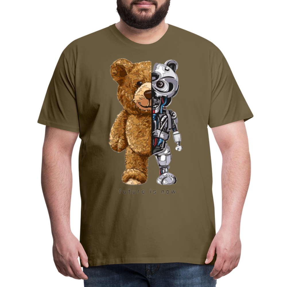 Männer Fashion 3D T-Shirt Rundhals Unisex Sommer Streetwear - Khaki
