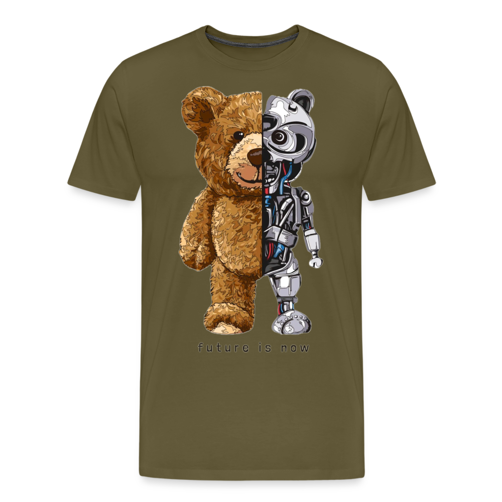 Männer Fashion 3D T-Shirt Rundhals Unisex Sommer Streetwear - Khaki