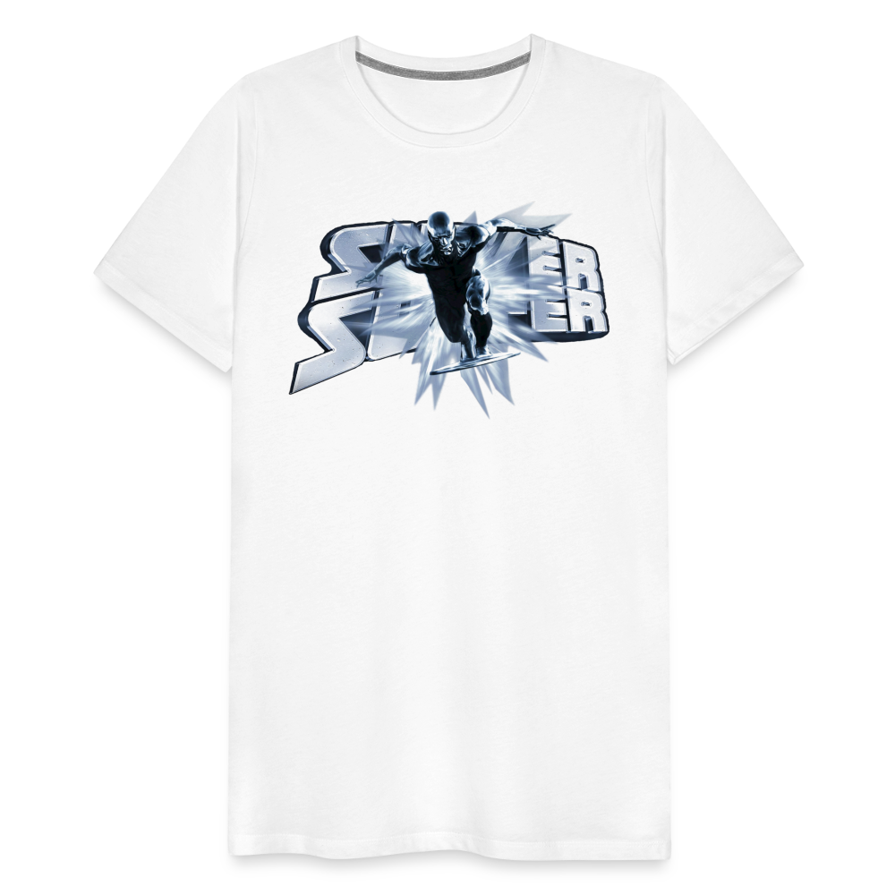 Männer Fashion Superheld T-Shirt Rundhals Unisex Sommer Streetwear 100% Baumwolle - weiß