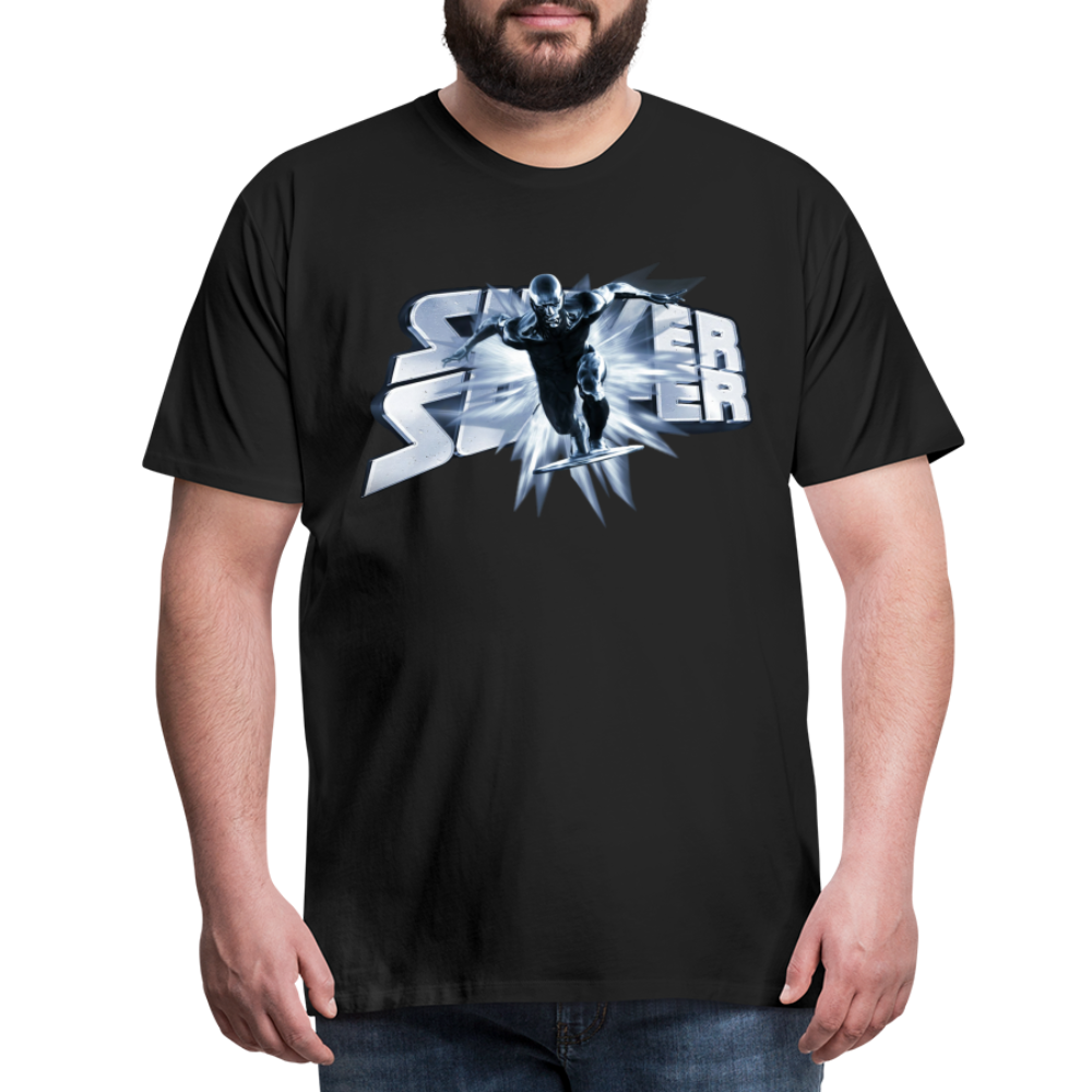 Männer Fashion Superheld T-Shirt Rundhals Unisex Sommer Streetwear 100% Baumwolle - Schwarz