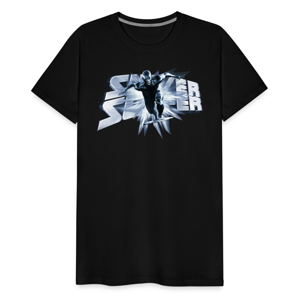 Männer Fashion Superheld T-Shirt Rundhals Unisex Sommer Streetwear 100% Baumwolle - Schwarz