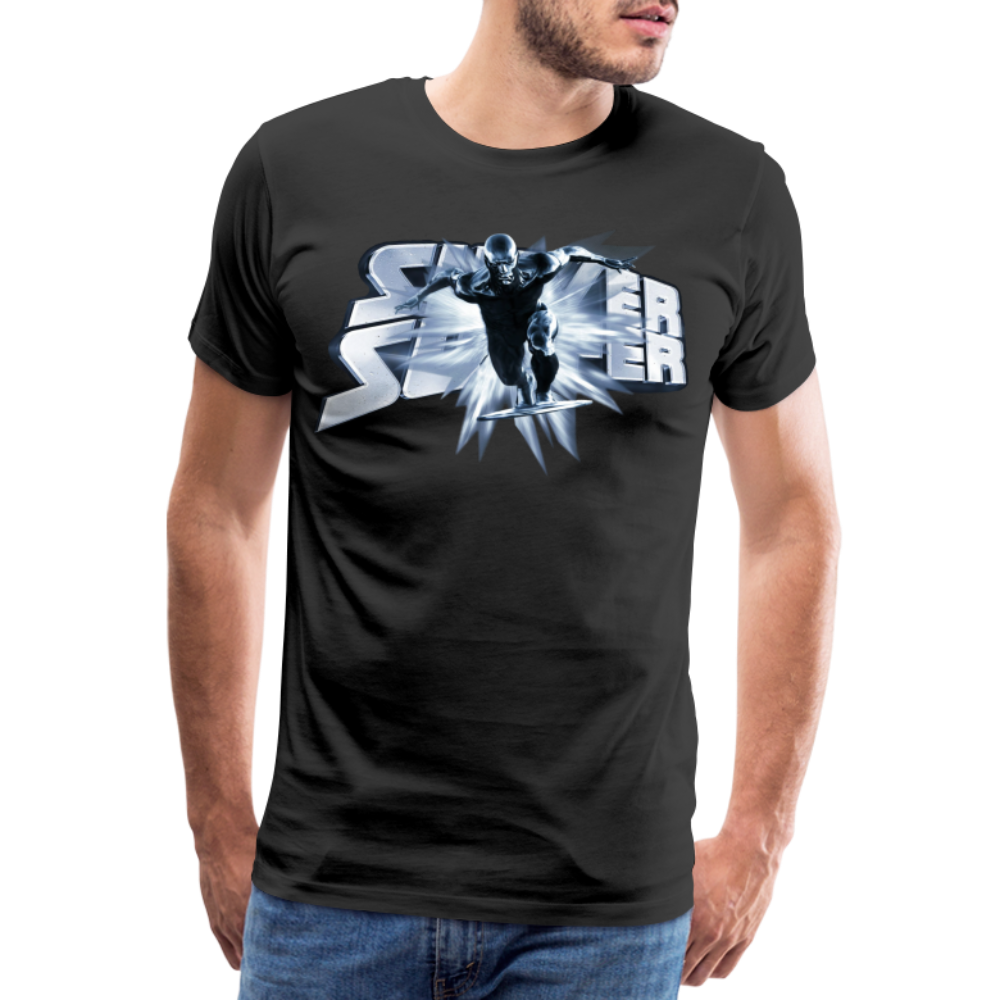 Männer Fashion Superheld T-Shirt Rundhals Unisex Sommer Streetwear 100% Baumwolle - Schwarz