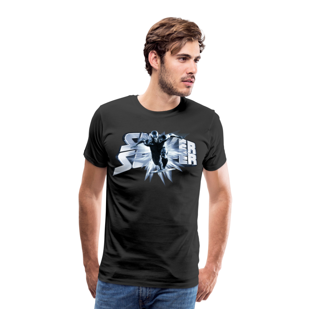 Männer Fashion Superheld T-Shirt Rundhals Unisex Sommer Streetwear 100% Baumwolle - Schwarz