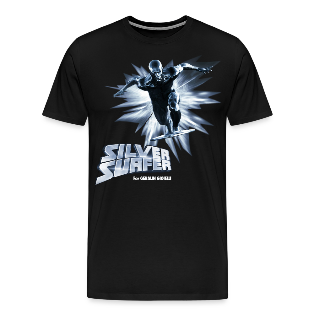 Männer Fashion Superheld T-Shirt Rundhals Unisex Sommer Streetwear 100% Baumwolle - Schwarz