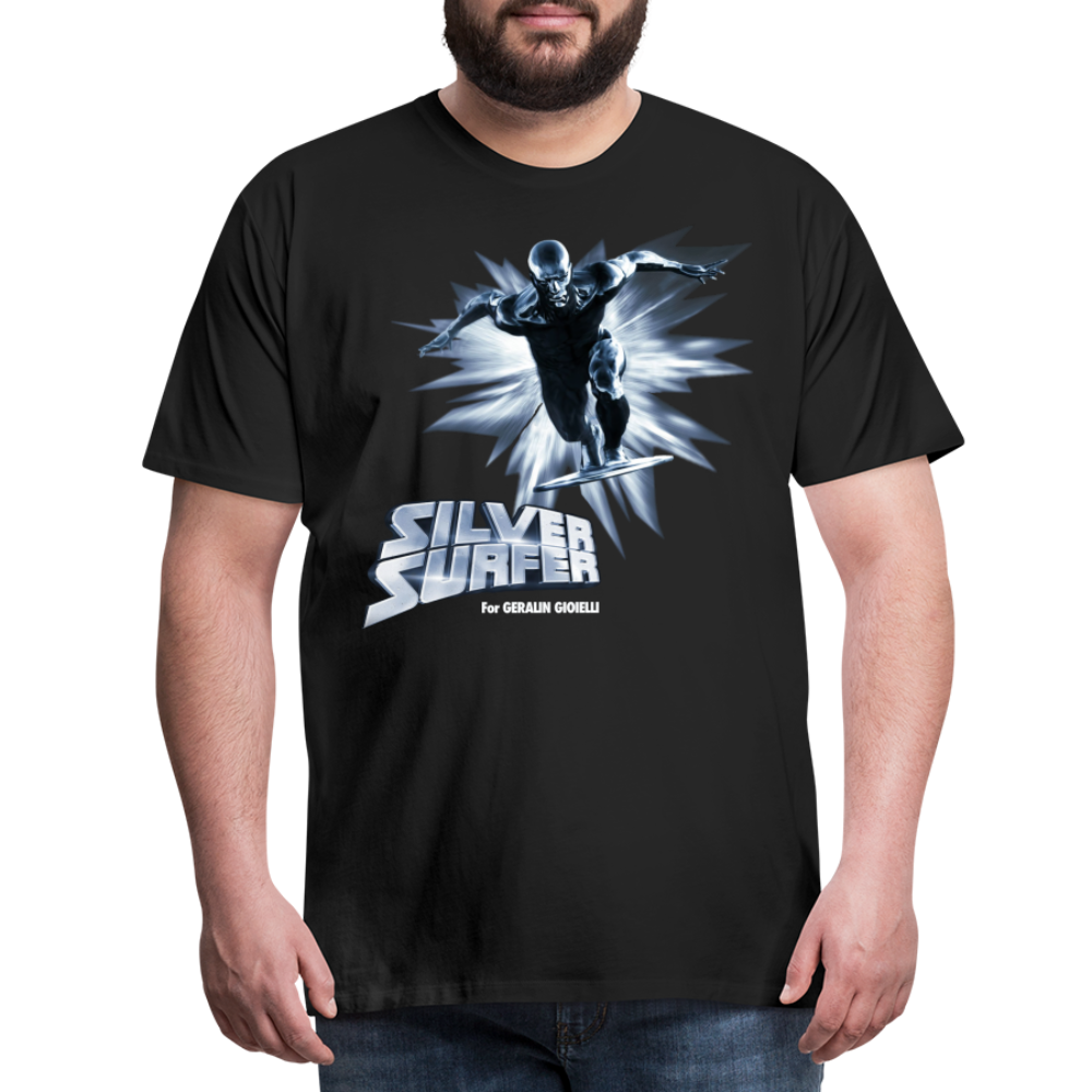 Männer Fashion Superheld T-Shirt Rundhals Unisex Sommer Streetwear 100% Baumwolle - Schwarz