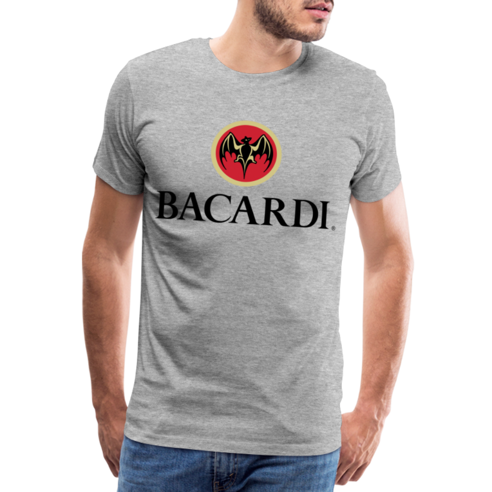 Fashion Herren T-Shirt Rundhals Unisex Sommer 100% Baumwolle Streetwear Männer - Grau meliert