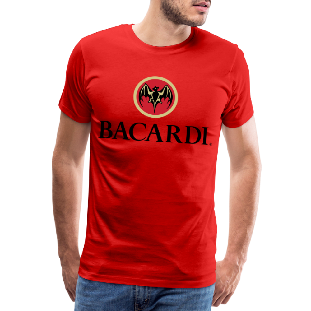 Fashion Herren T-Shirt Rundhals Unisex Sommer 100% Baumwolle Streetwear Männer - Rot