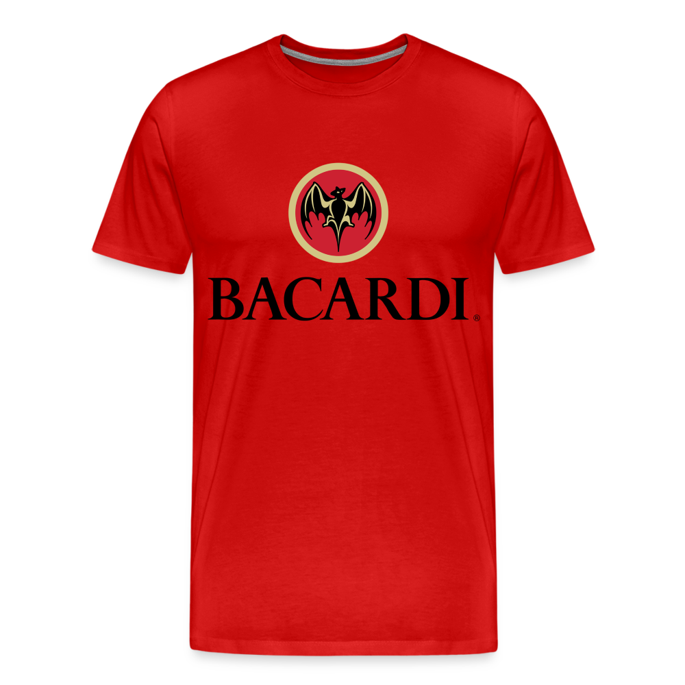 Fashion Herren T-Shirt Rundhals Unisex Sommer 100% Baumwolle Streetwear Männer - Rot