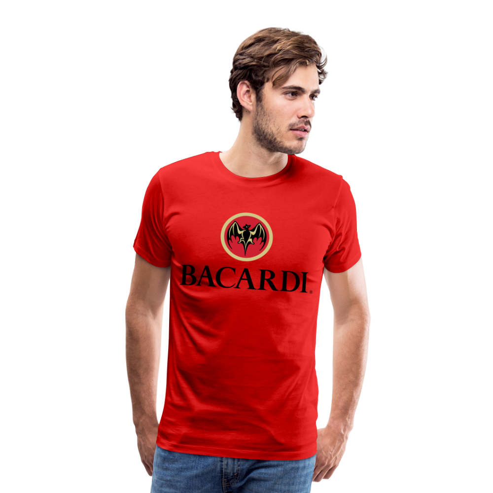 Fashion Herren T-Shirt Rundhals Unisex Sommer 100% Baumwolle Streetwear Männer - Rot