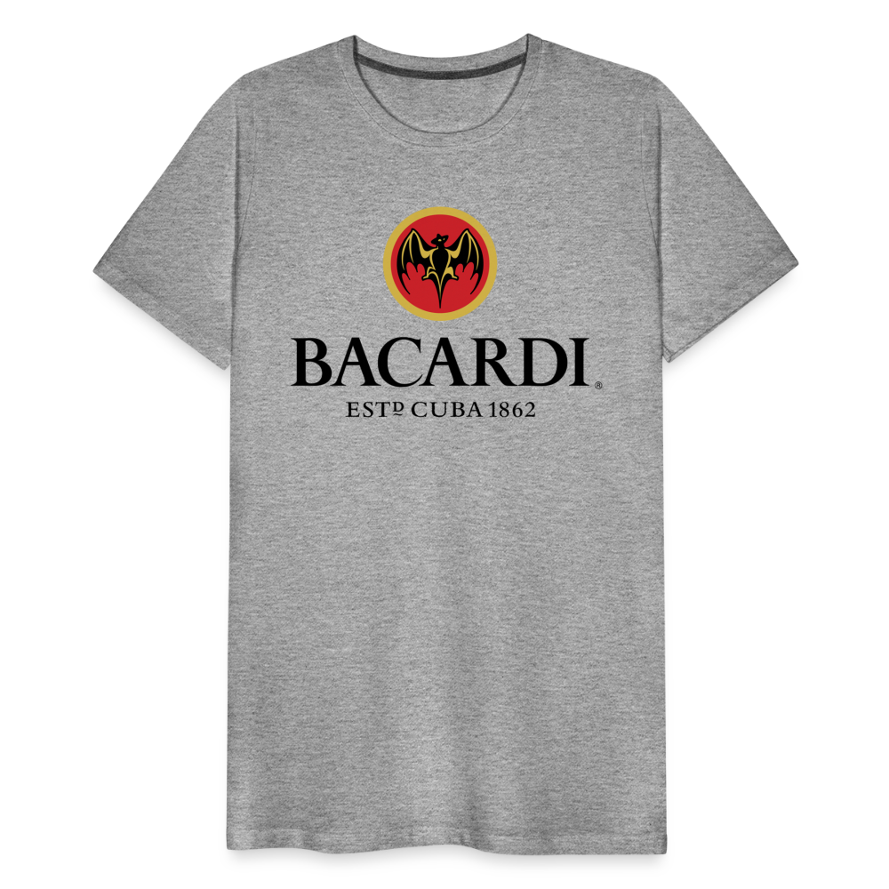 Herren T-Shirt Rundhals Unisex Sommer 100% Baumwolle Streetwear Männer - Grau meliert