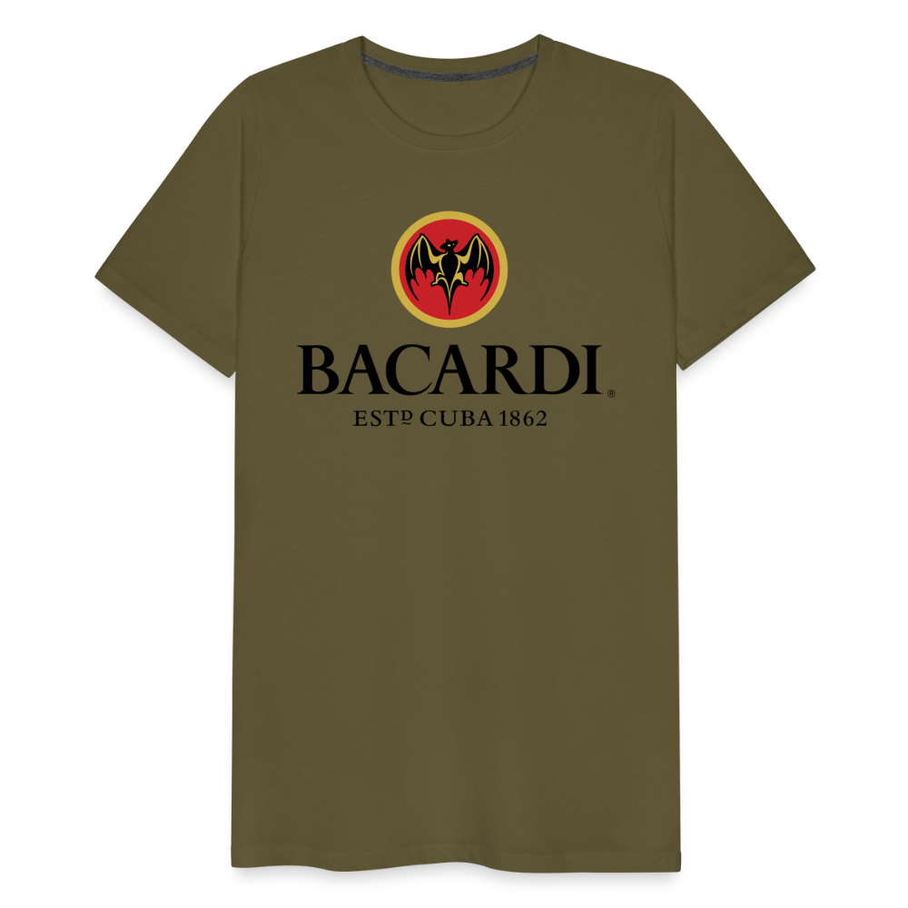 Herren T-Shirt Rundhals Unisex Sommer 100% Baumwolle Streetwear Männer - Khaki