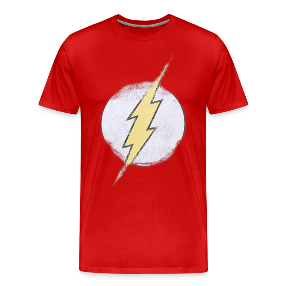 Herren nerdiges T-Shirt Rundhals Unisex 100% Baumwolle Streetwear Nerd - Rot