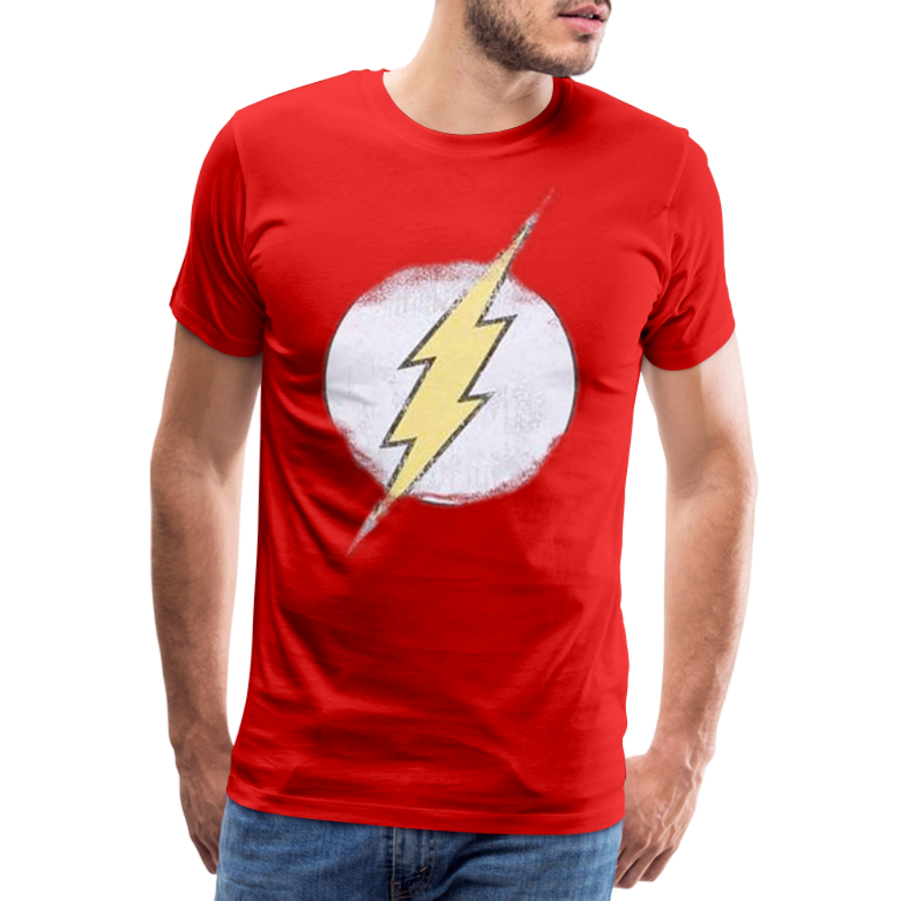 Herren nerdiges T-Shirt Rundhals Unisex 100% Baumwolle Streetwear Nerd - Rot