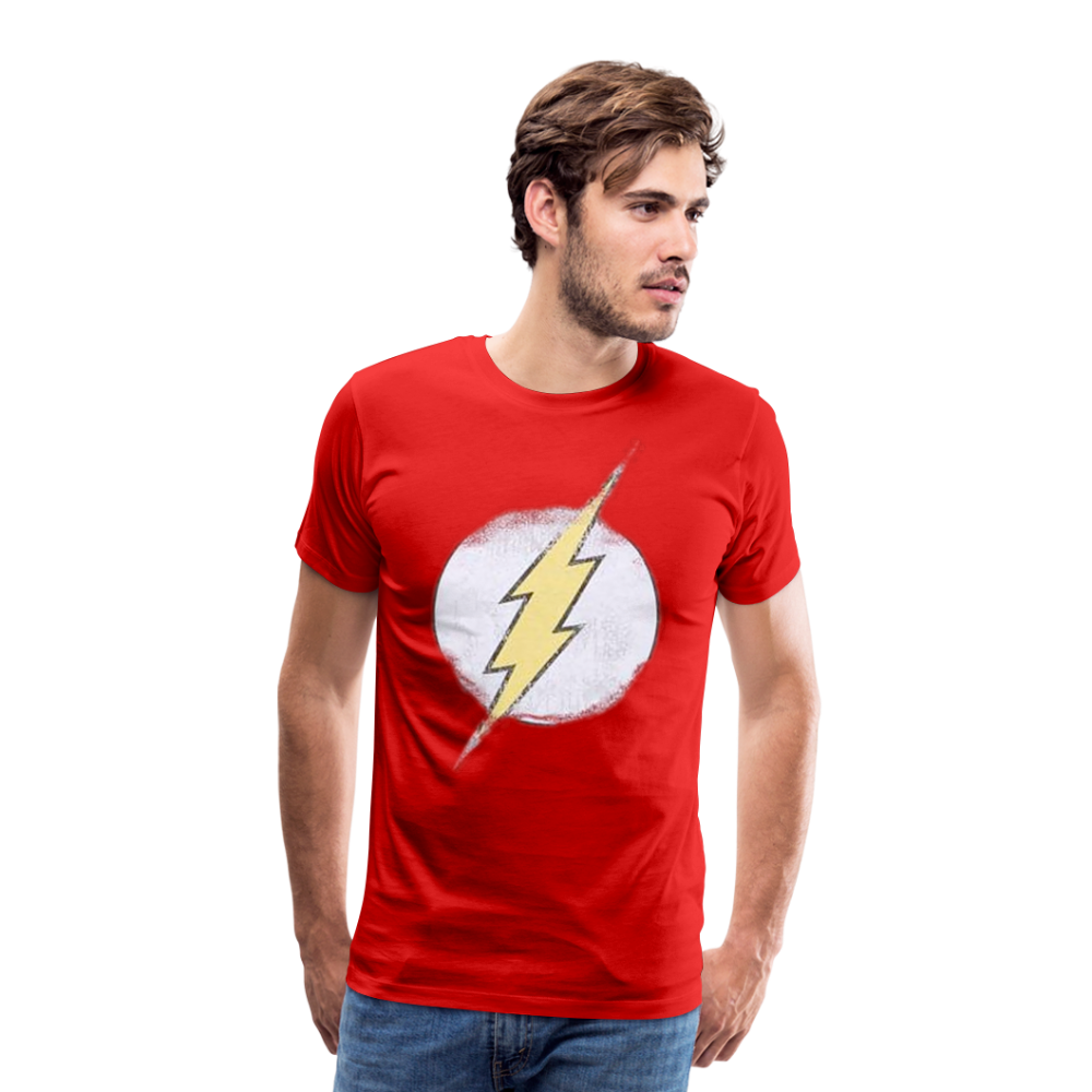 Herren nerdiges T-Shirt Rundhals Unisex 100% Baumwolle Streetwear Nerd - Rot