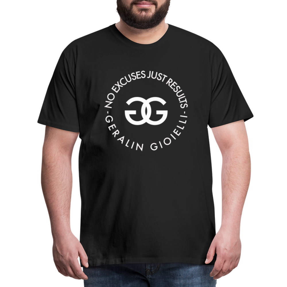 GYM Shirt Sport T-Shirt Men Herren Fitness Sportswear Unisex Streetwear - Schwarz