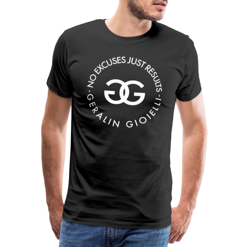 GYM Shirt Sport T-Shirt Men Herren Fitness Sportswear Unisex Streetwear - Schwarz