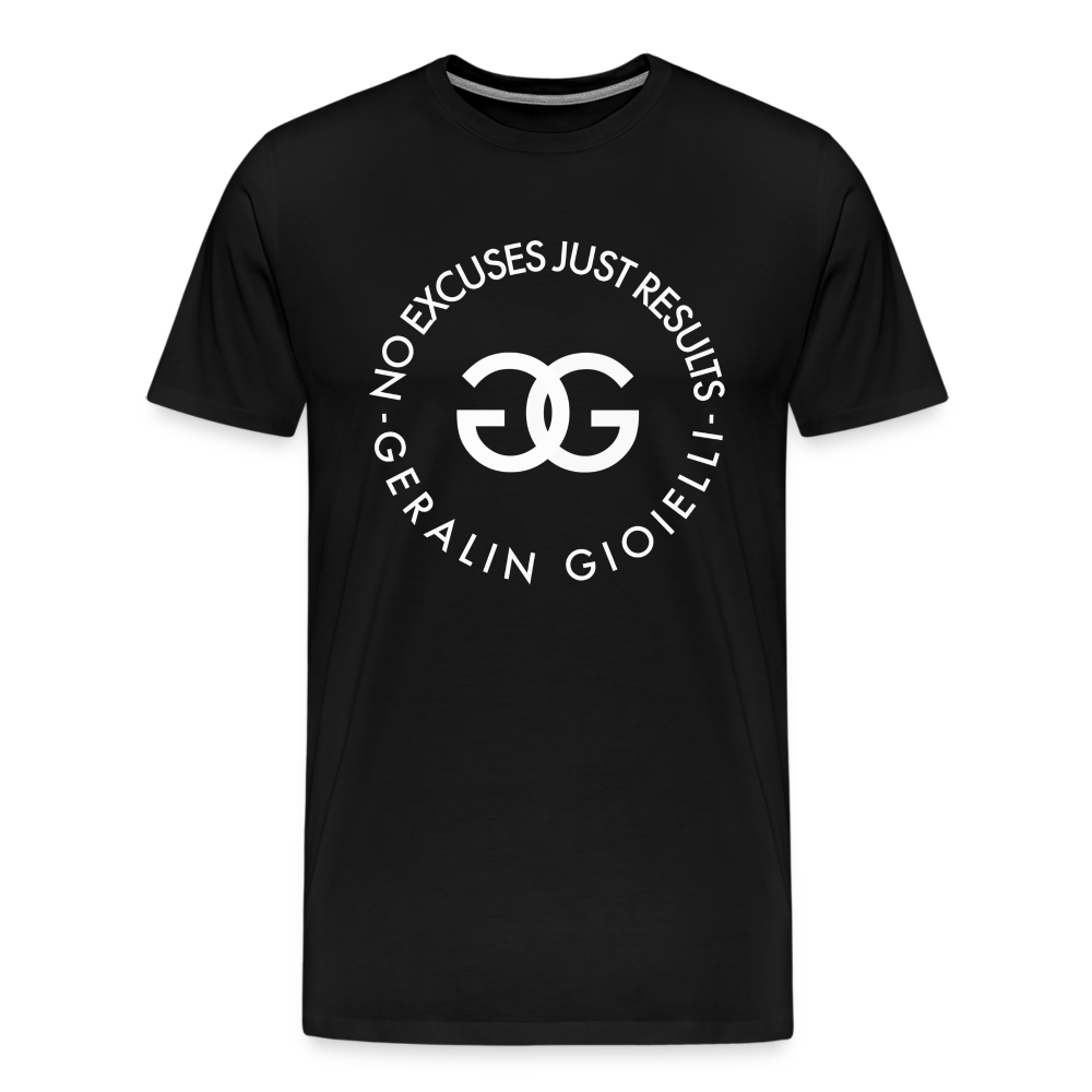 GYM Shirt Sport T-Shirt Men Herren Fitness Sportswear Unisex Streetwear - Schwarz