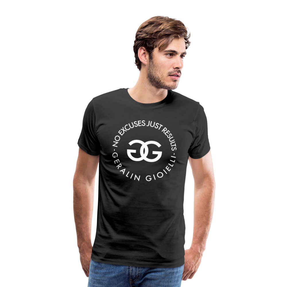 GYM Shirt Sport T-Shirt Men Herren Fitness Sportswear Unisex Streetwear - Schwarz