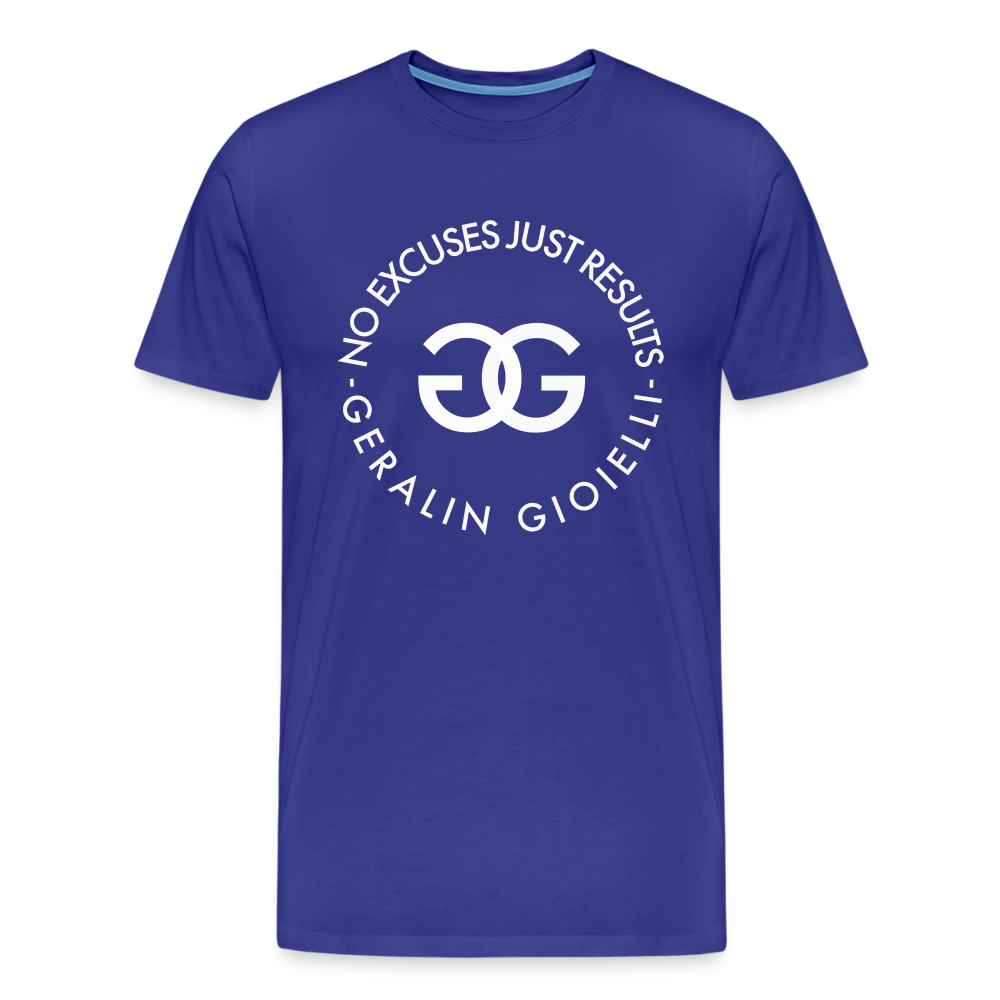 GYM Shirt Sport T-Shirt Men Herren Fitness Sportswear Unisex Streetwear - Königsblau