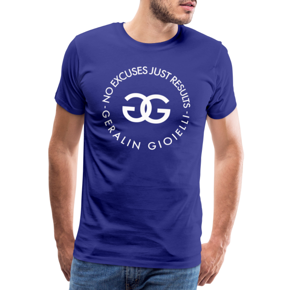 GYM Shirt Sport T-Shirt Men Herren Fitness Sportswear Unisex Streetwear - Königsblau