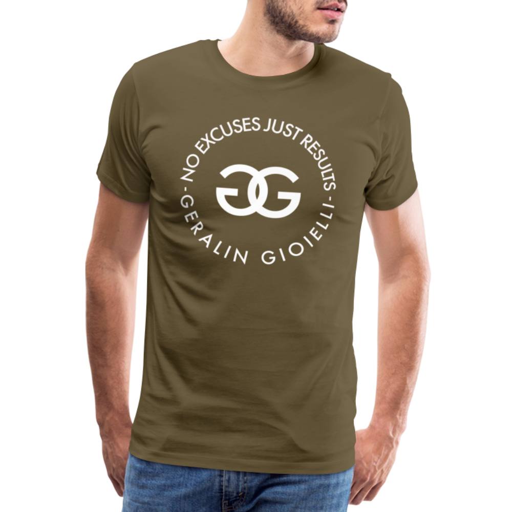 GYM Shirt Sport T-Shirt Men Herren Fitness Sportswear Unisex Streetwear - Khaki