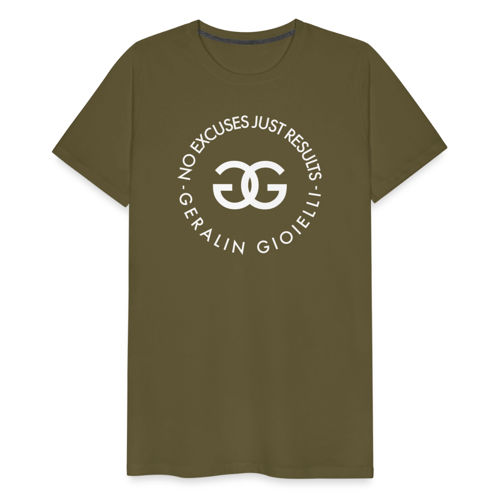 GYM Shirt Sport T-Shirt Men Herren Fitness Sportswear Unisex Streetwear - Khaki