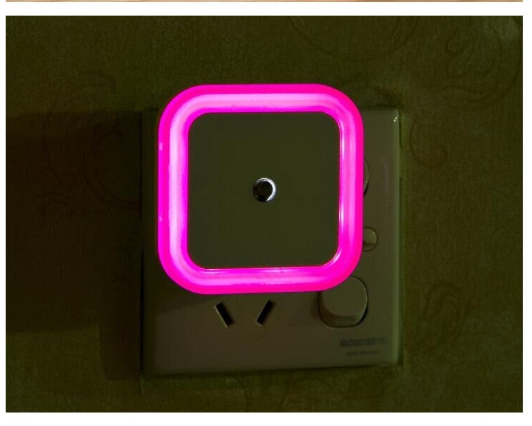 LED Nachtlicht 0.8W 230V Bewegungsmelder 5m 360° Infrarot Lampe Steckdosen Licht