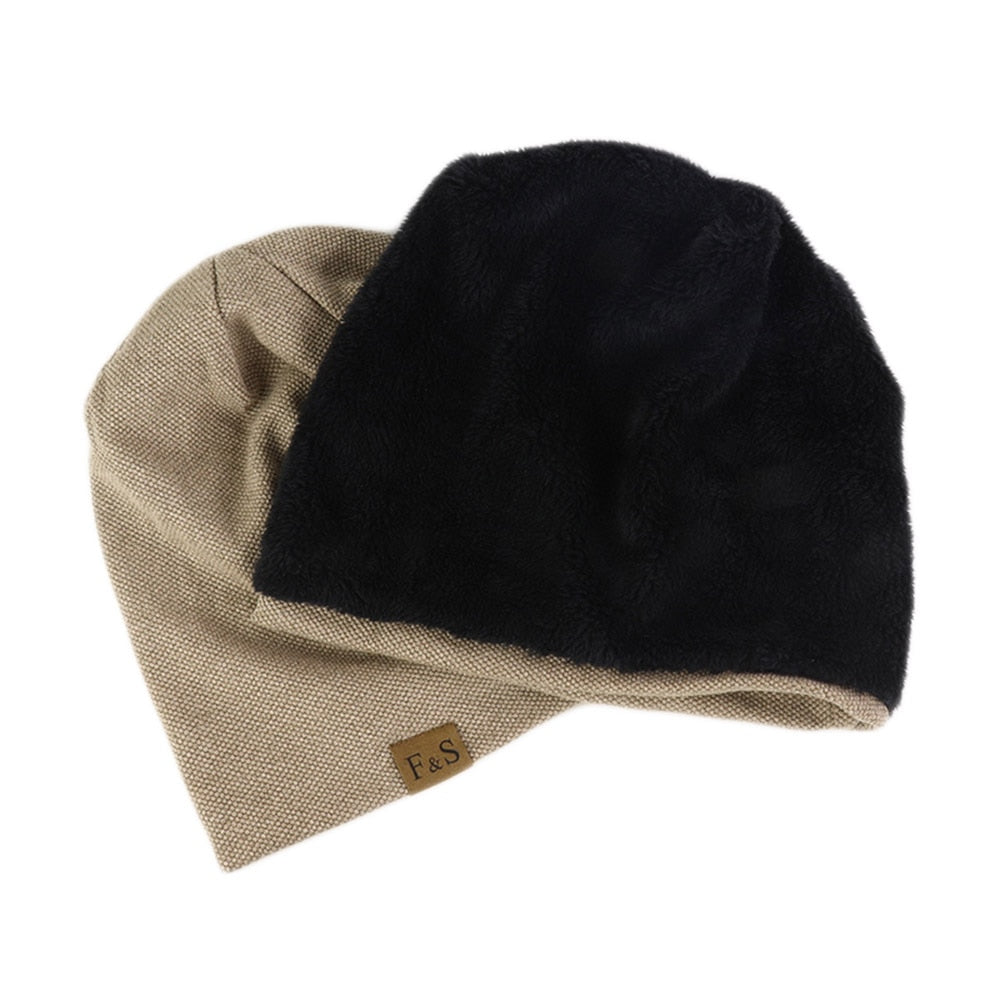 Warme Herren Frauen Wintermütze Fleece Mütze Strickmütze Kappe Hut Unisex Cap