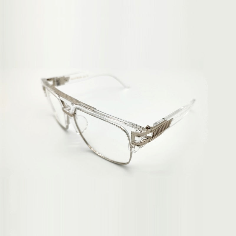 Klassische Designer Luxus Sonnenbrille Damen Herren Quadratische Übergröße Gläser