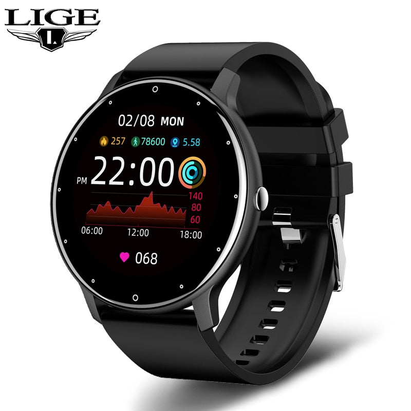 Bluetooth Smart watch Fitness Tracker Sport Uhr Puls Armband SpO2 IP67 Wasserdicht