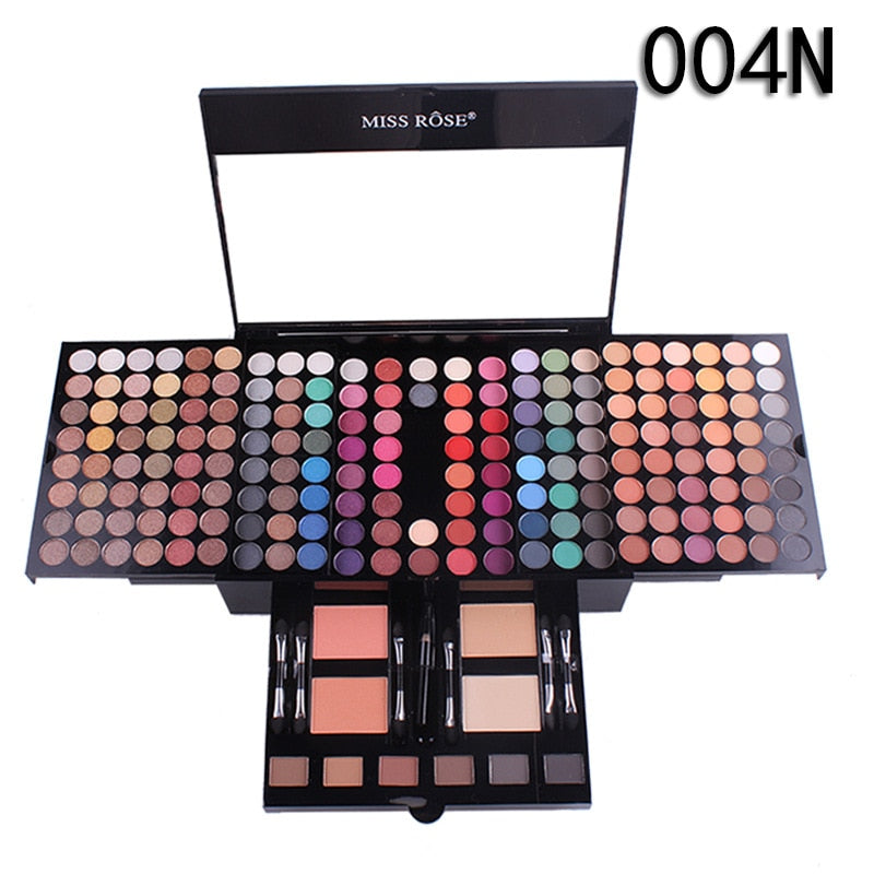 180 Colors Make-up Set Lidschatten Kosmetik Palette Natur Farben Schminkkassette