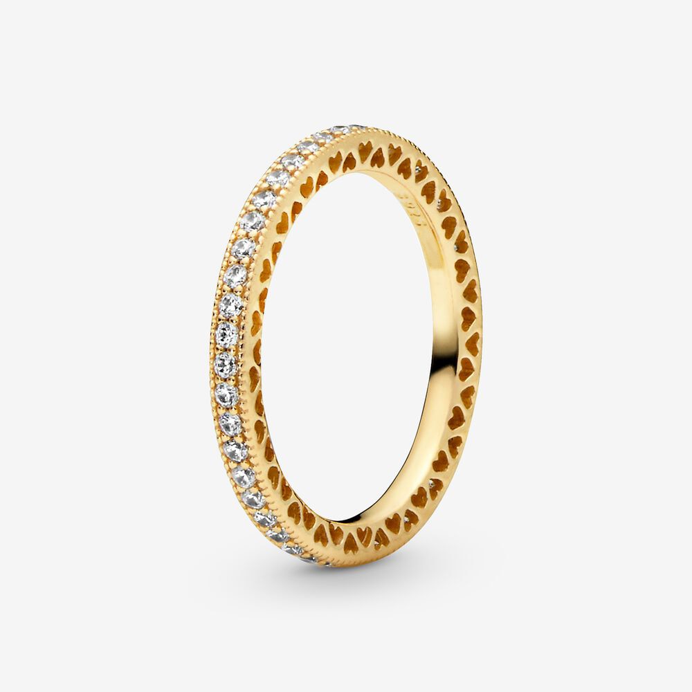 Massiv Sterling Silber 925 Ring filigran Fashion Damenring mit 3A Zirkonia