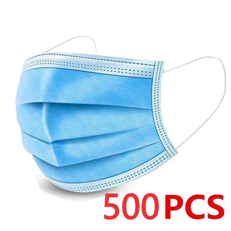 10-600 medizinische OP Masken Typ IIR 2R Blau Mundschutz 3-lagig Einwegmaske