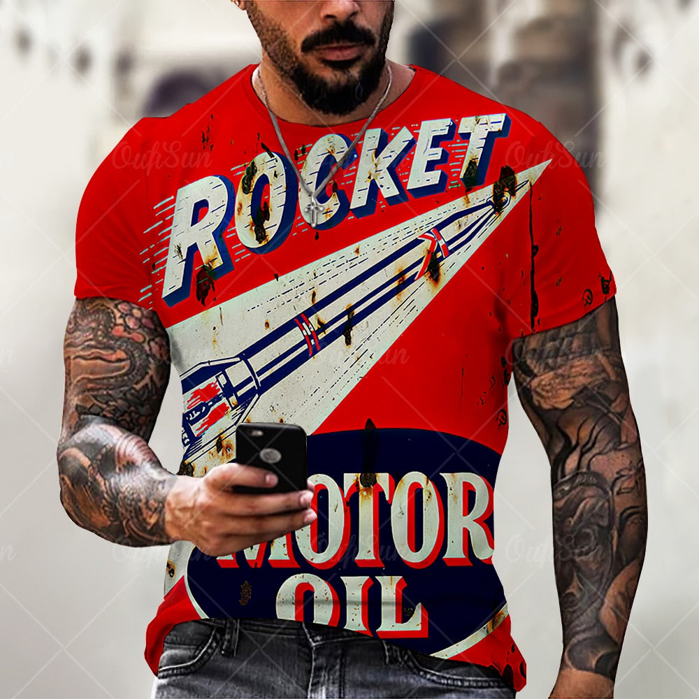 Herren Corona Extra 3D T-Shirt Rundhals Unisex Sommer Streetwear