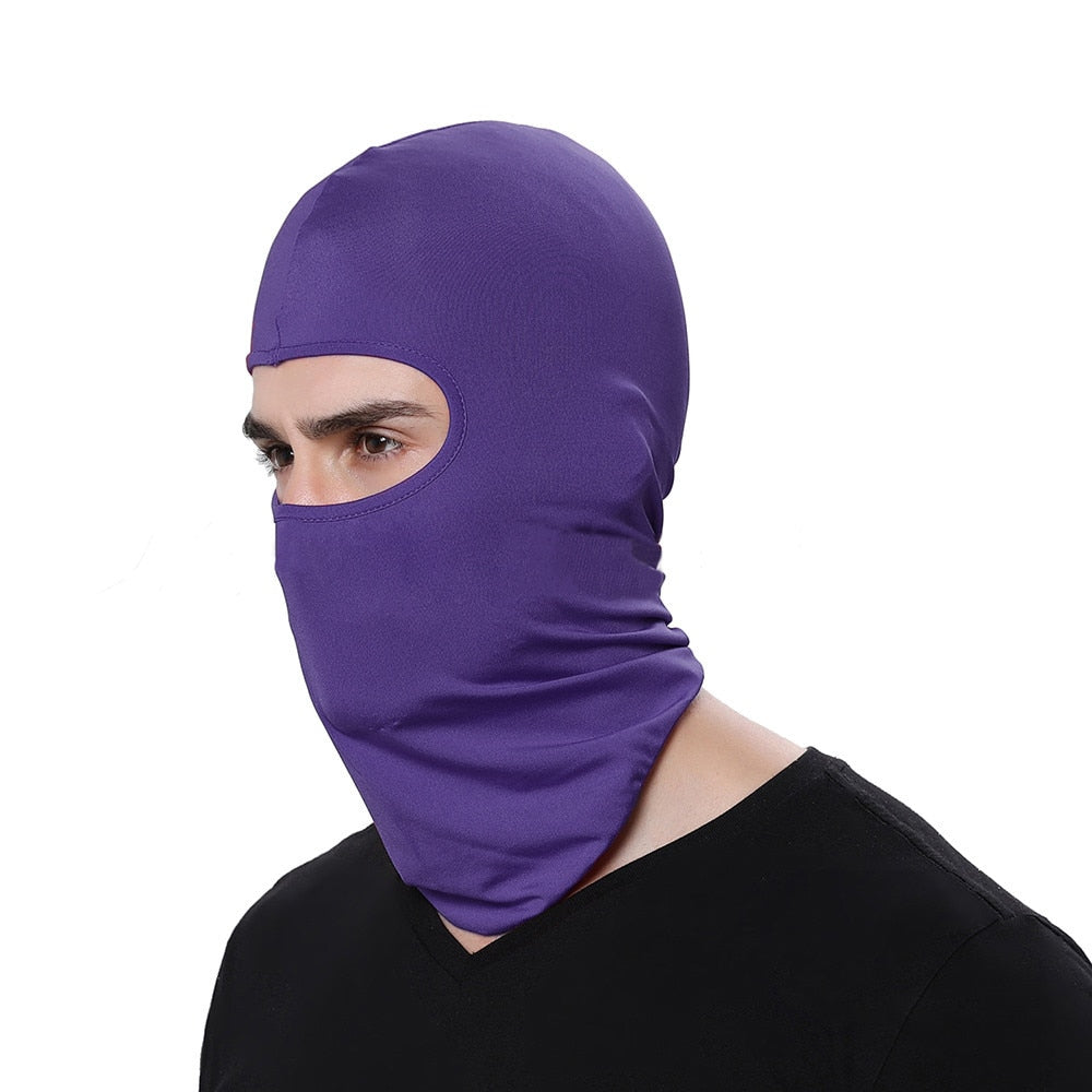 Warme Fleece Motorrad Gesichtsmaske Radsport Ski Mütze Sturmhaube Wasserdicht Winddicht