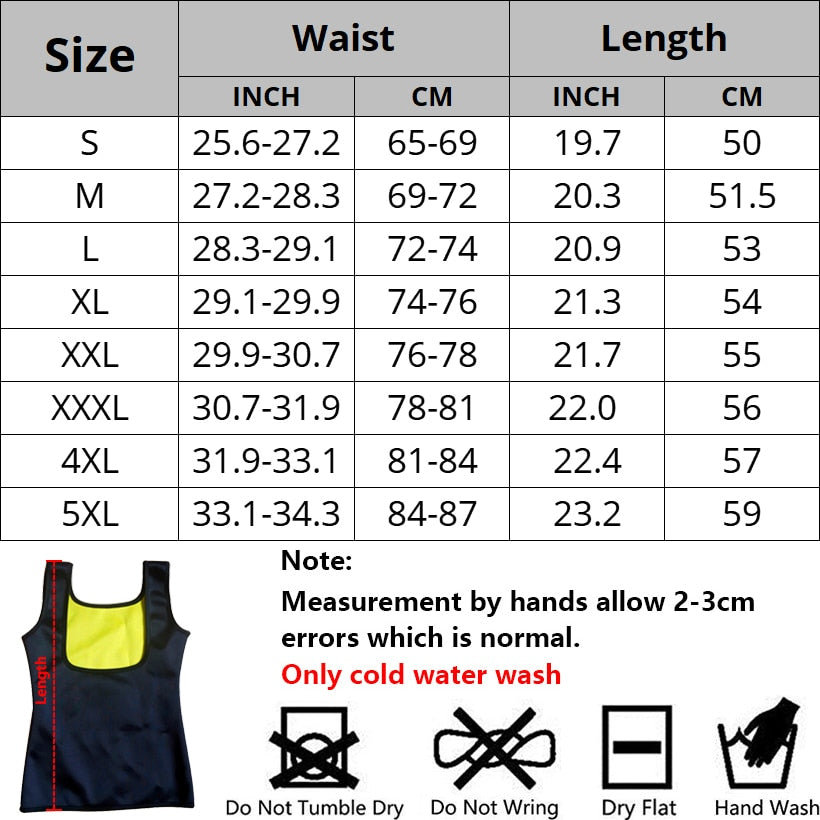 Damen Sauna Weste Abnehmen Schwitz Sport Shirt Polymer Taillentrainer Mieder