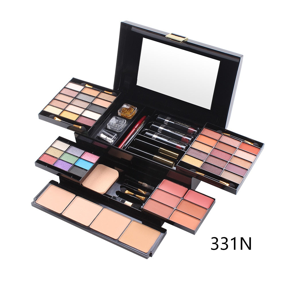 180 Colors Make-up Set Lidschatten Kosmetik Palette Natur Farben Schminkkassette