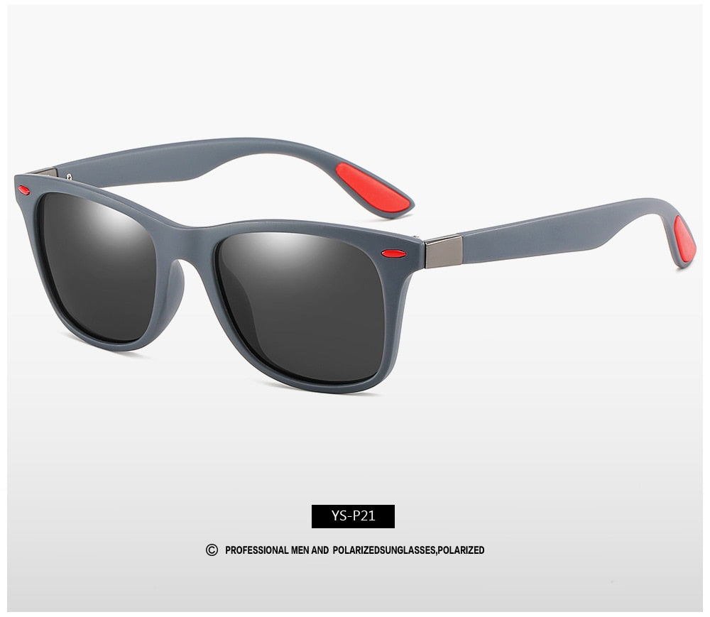 Fashion Sonnenbrille Herren HD Polarisiert 100% UV400 Polycarbonat Pilotenbrille